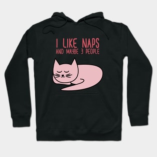 I Like Naps And Maybe 3 People Hoodie